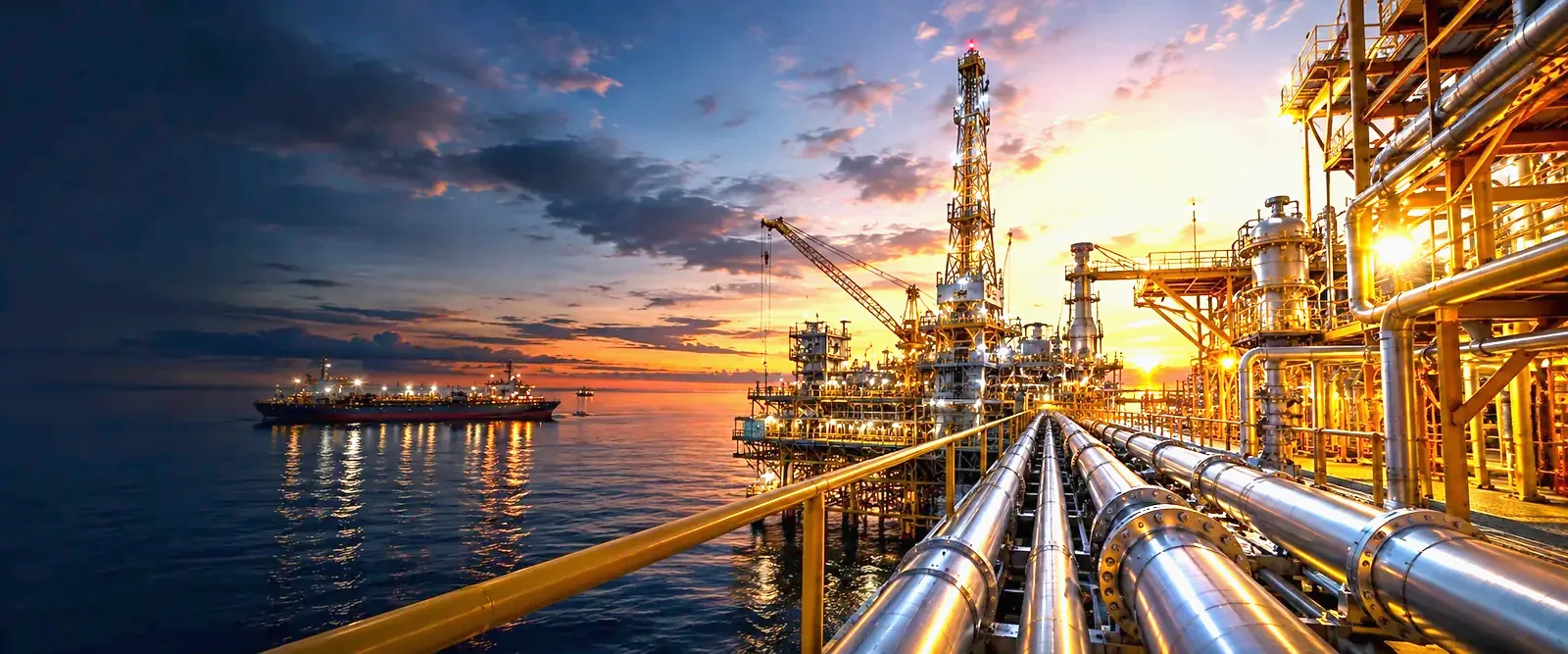 Oil and gas industrial environment