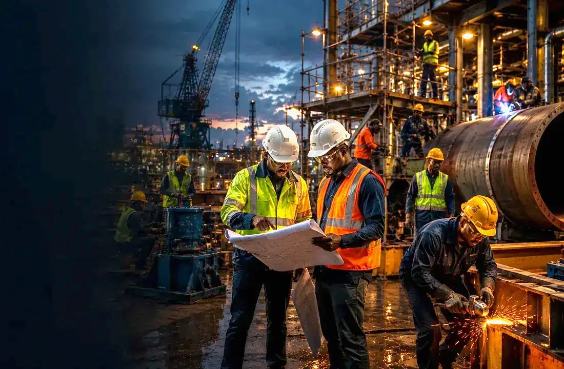 Industrial development representing Solutions Project's future direction
