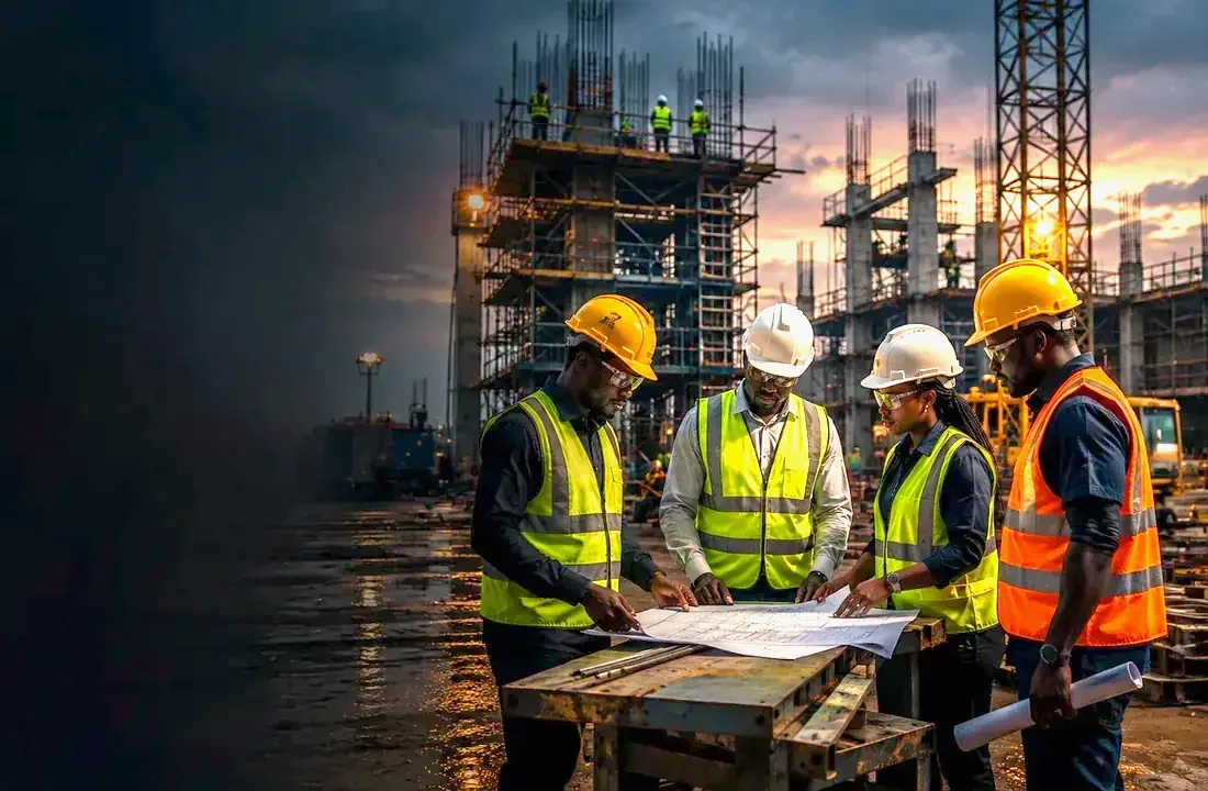 Industrial project environment representing why Solutions Project exists